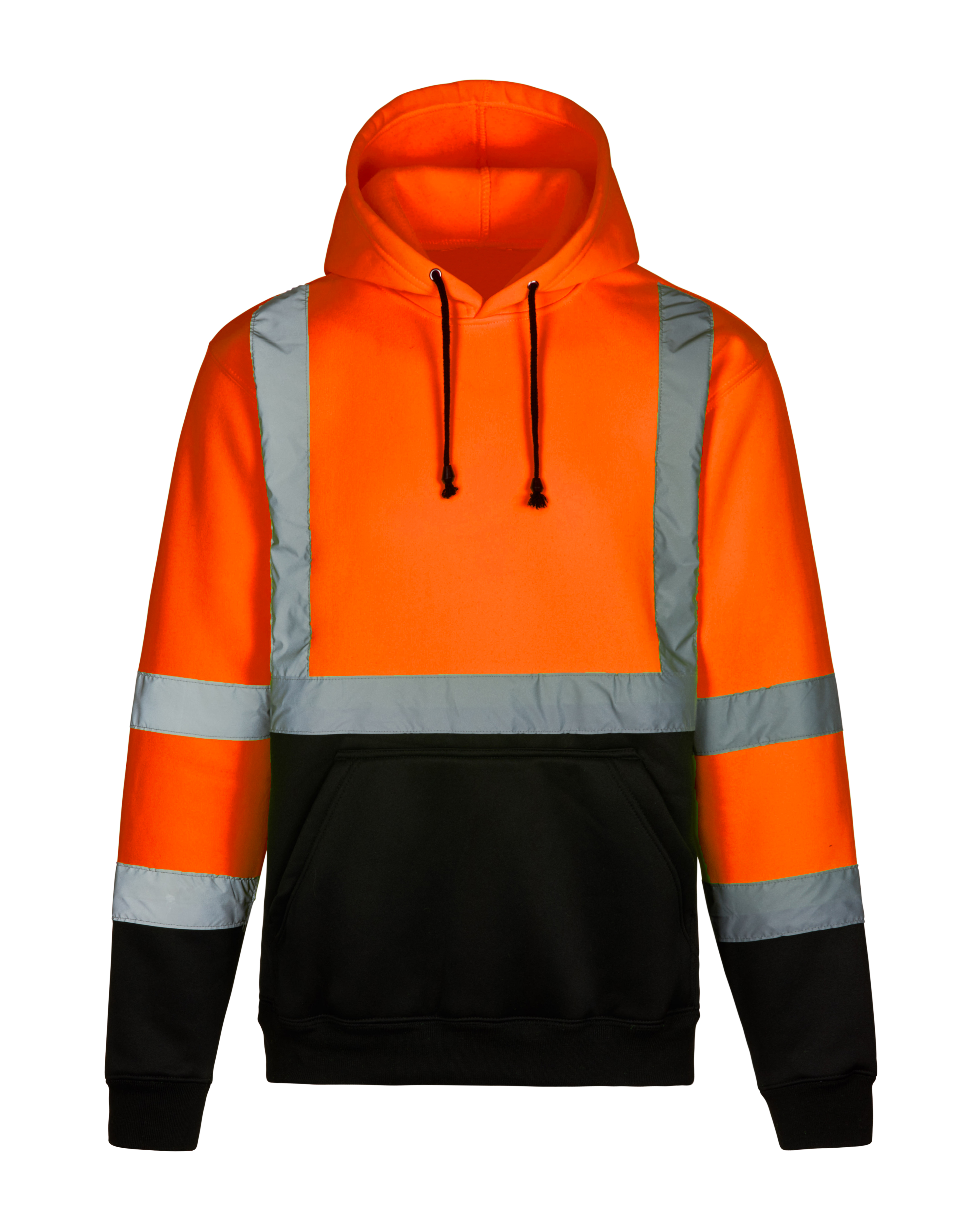 Picture of Max Apparel MAX640 Class 3 Pullover Hoodie, Safety Orange/Black